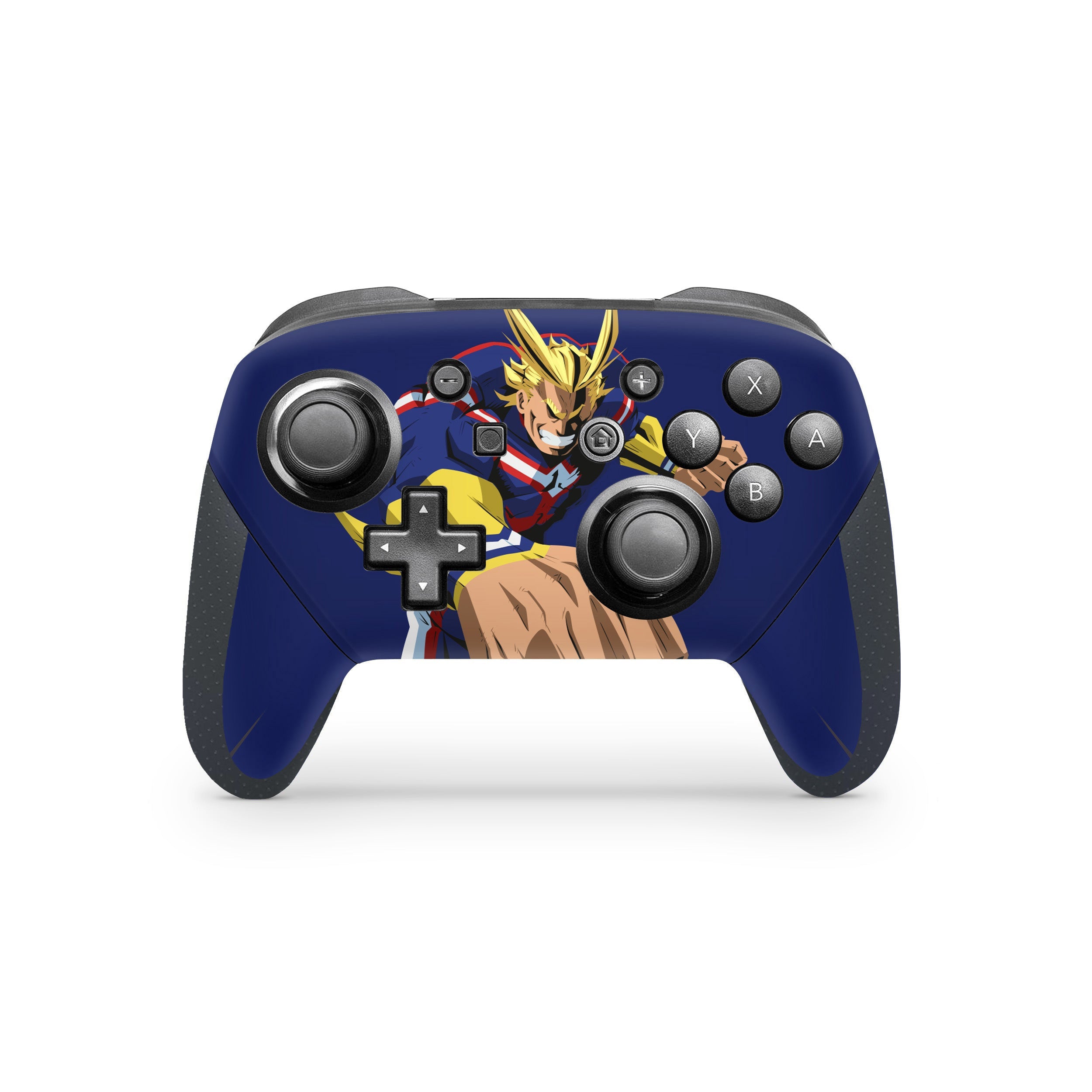 A video game skin featuring a Marvel Comics X Men Wolverine design for the Switch Pro Controller.