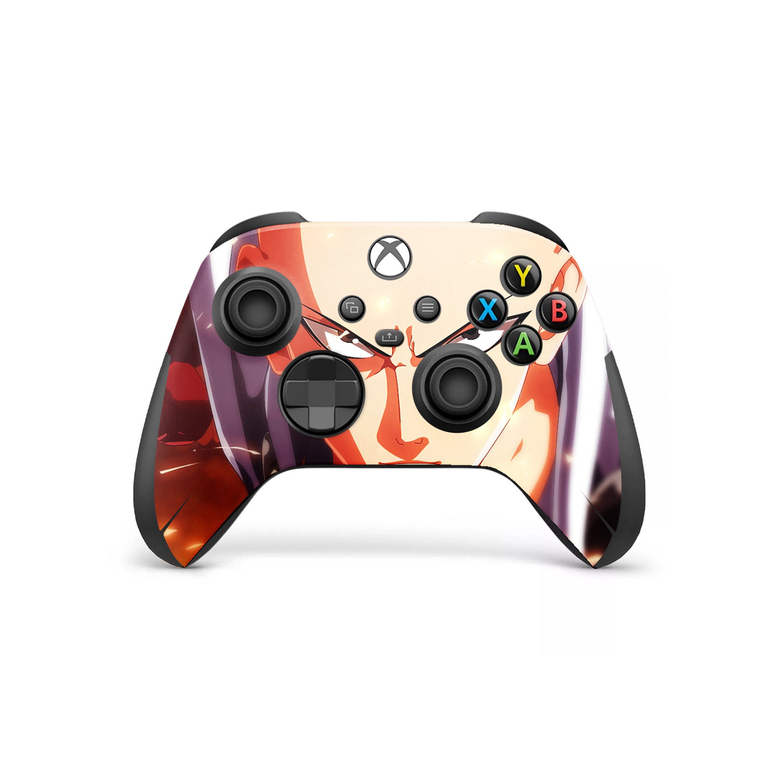 A video game skin featuring a One Punch Man Saitama design for the Xbox Wireless Controller.