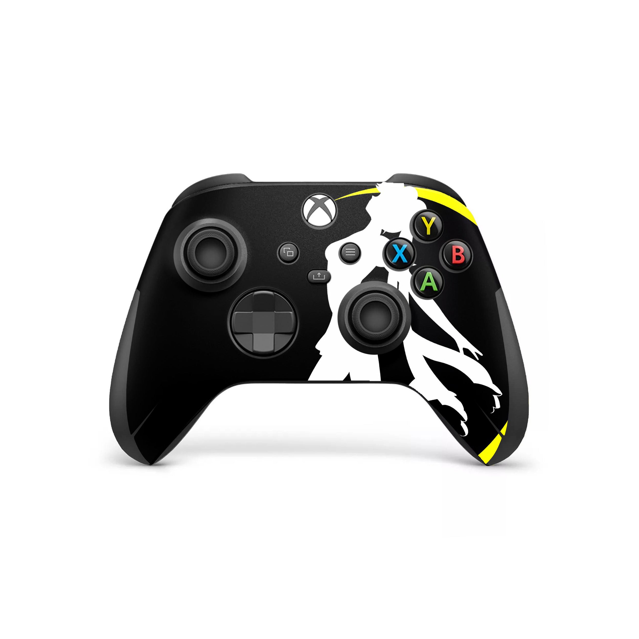 A video game skin featuring a Sailor Moon design for the Xbox Wireless Controller.