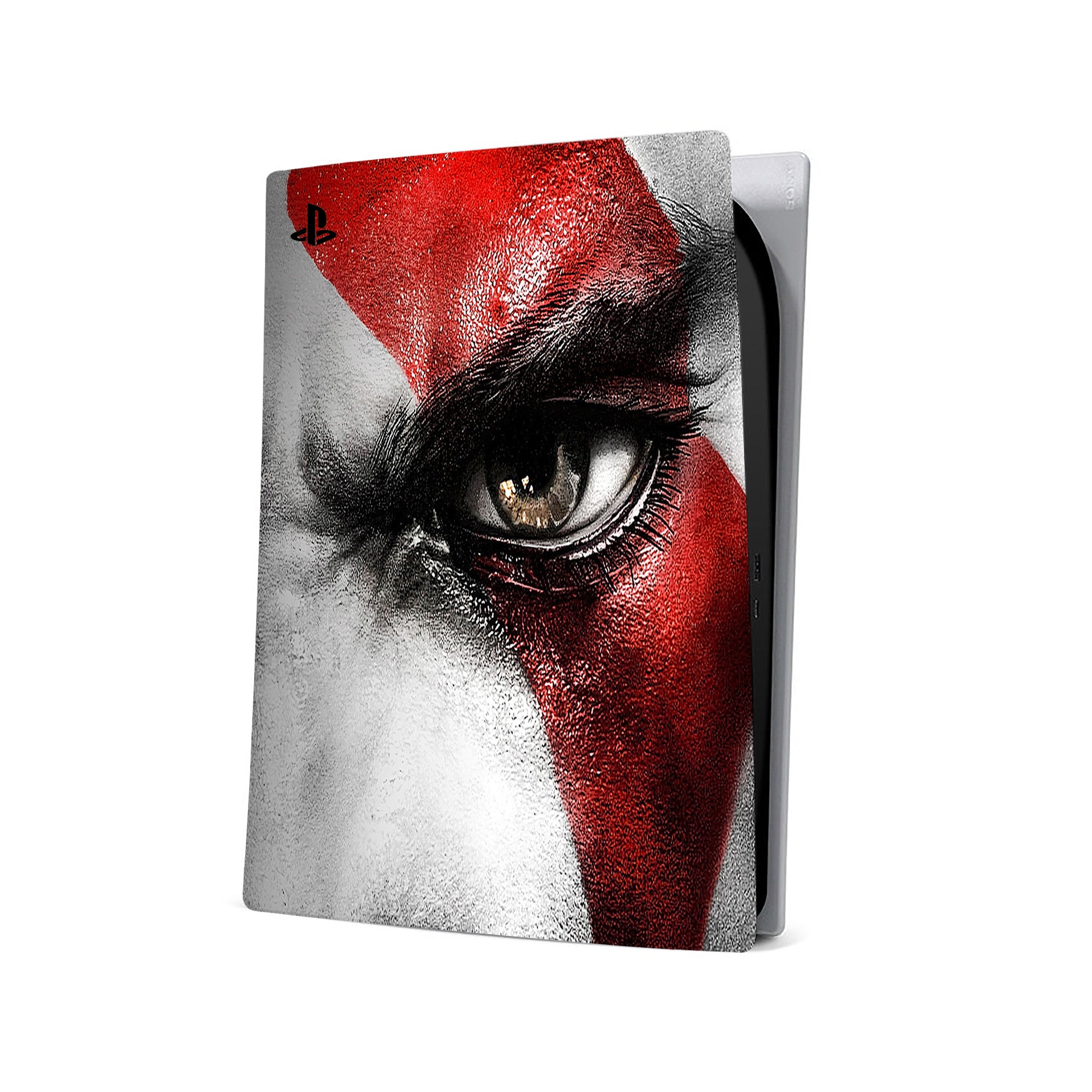 A video game skin featuring a God Of War Kratos design for the PS5.