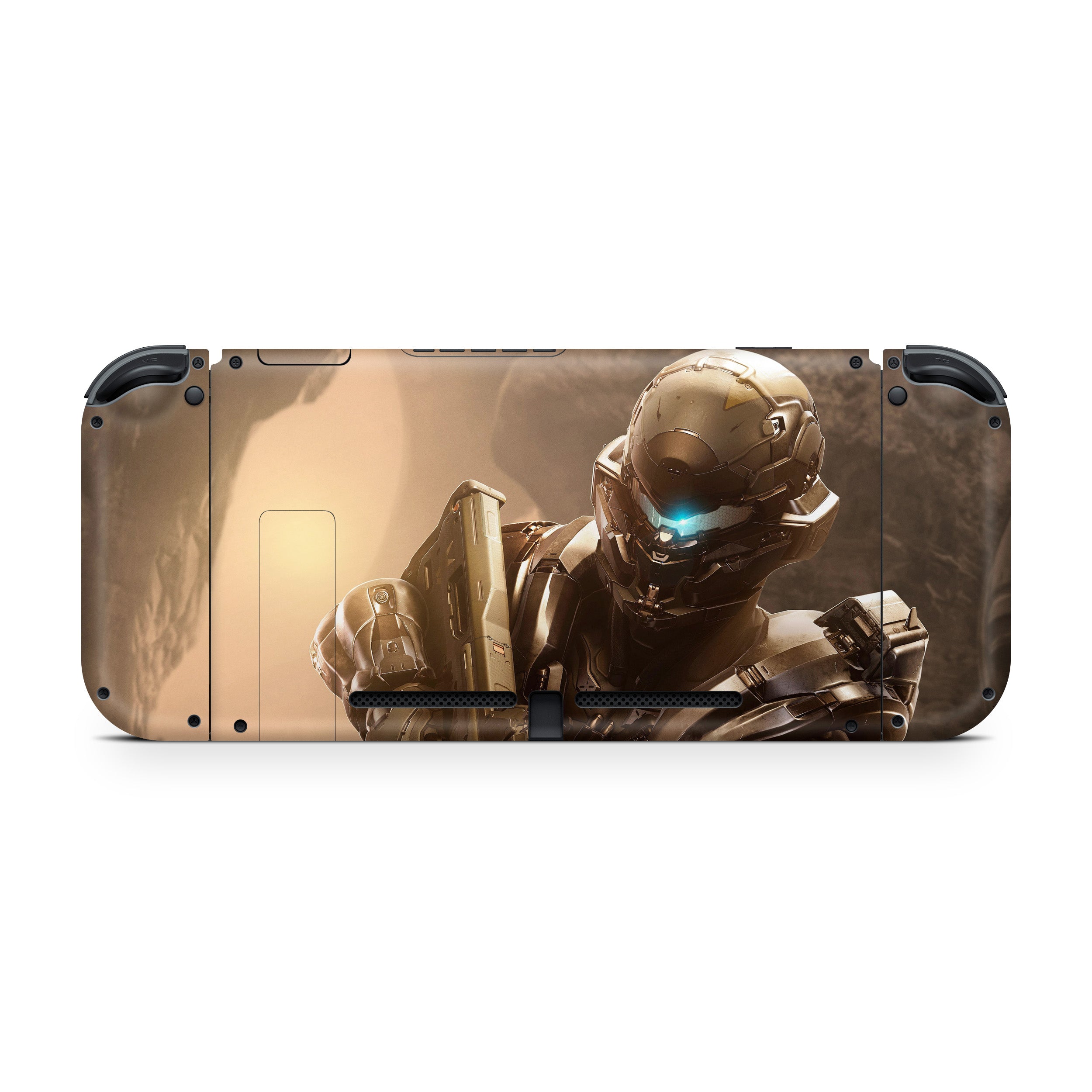 A video game skin featuring a Halo 5 design for the Nintendo Switch.