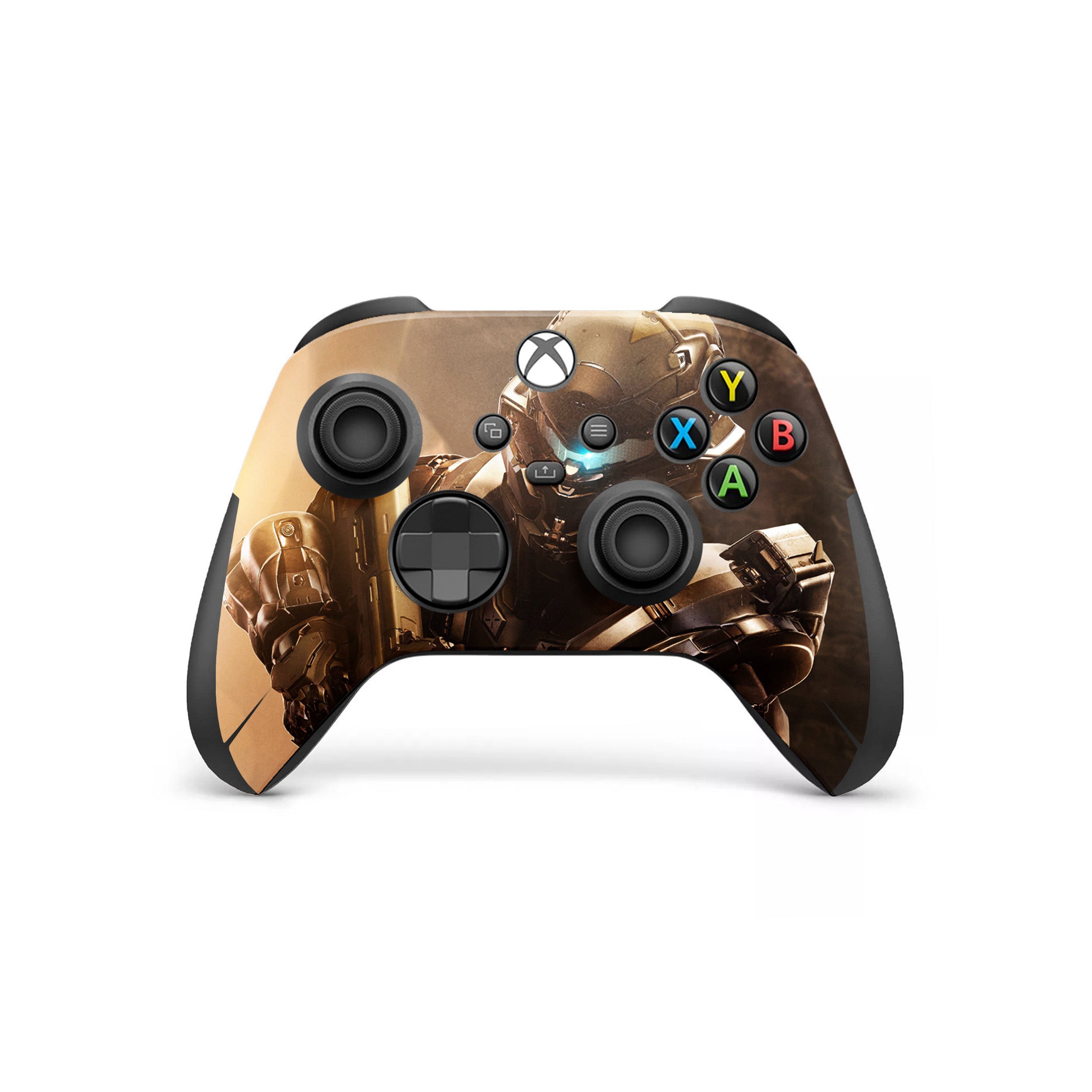 A video game skin featuring a Halo 5 design for the Xbox Wireless Controller.