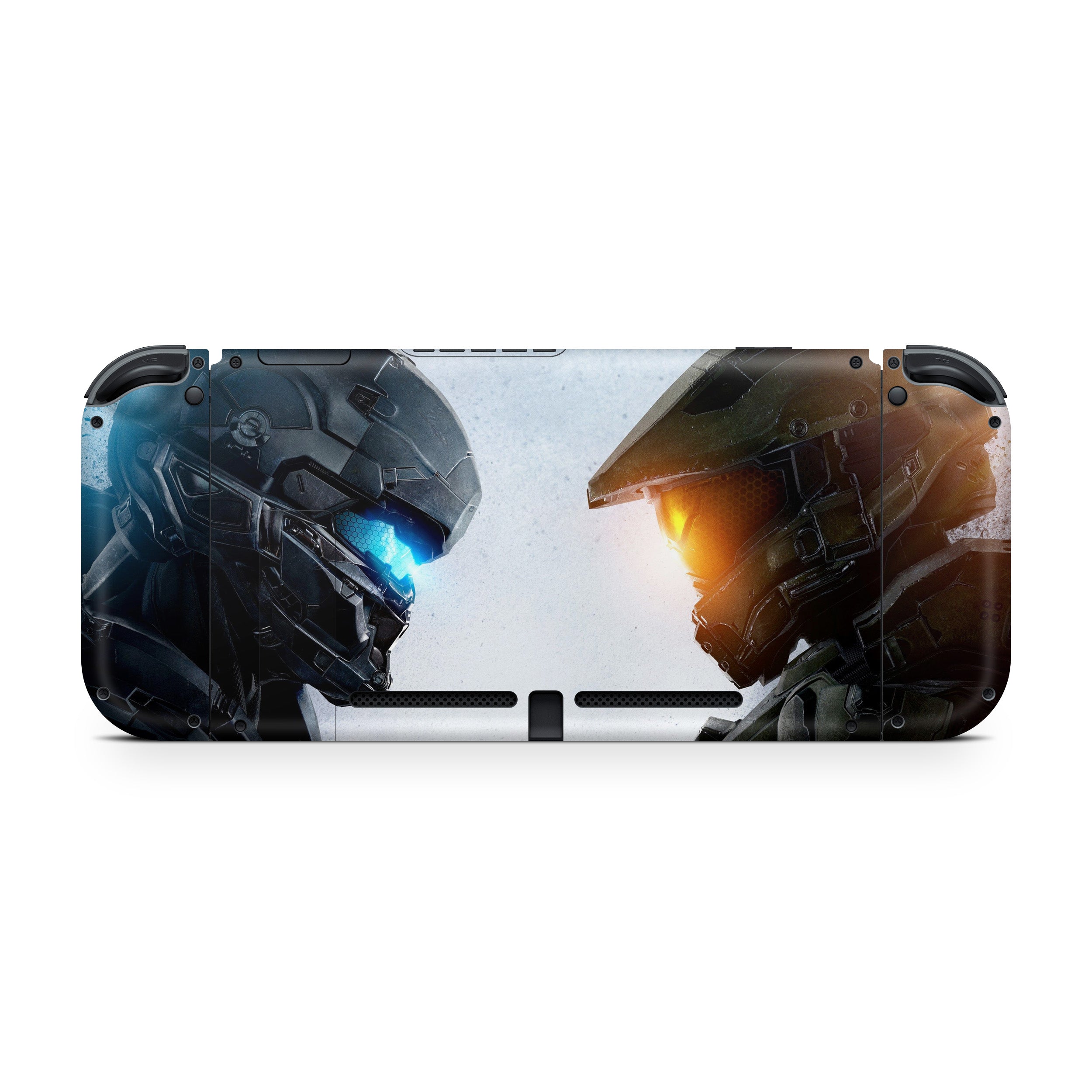 A video game skin featuring a Halo 5 design for the Nintendo Switch.