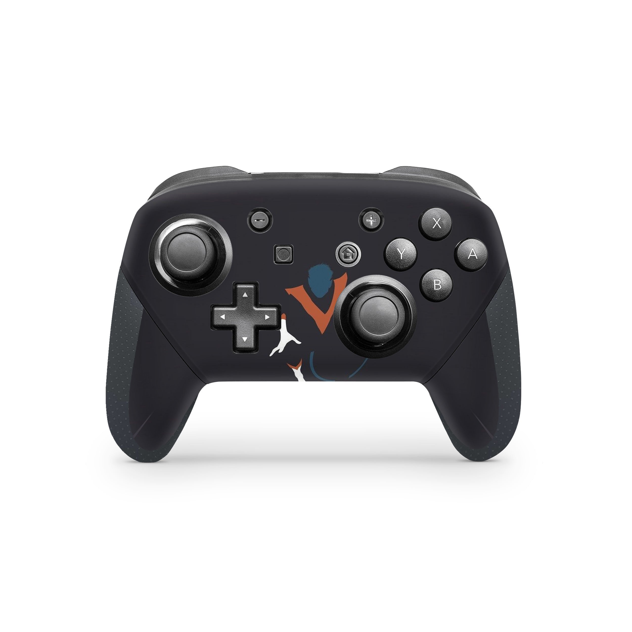 A video game skin featuring a Marvel X Men Nightcrawler design for the Switch Pro Controller.