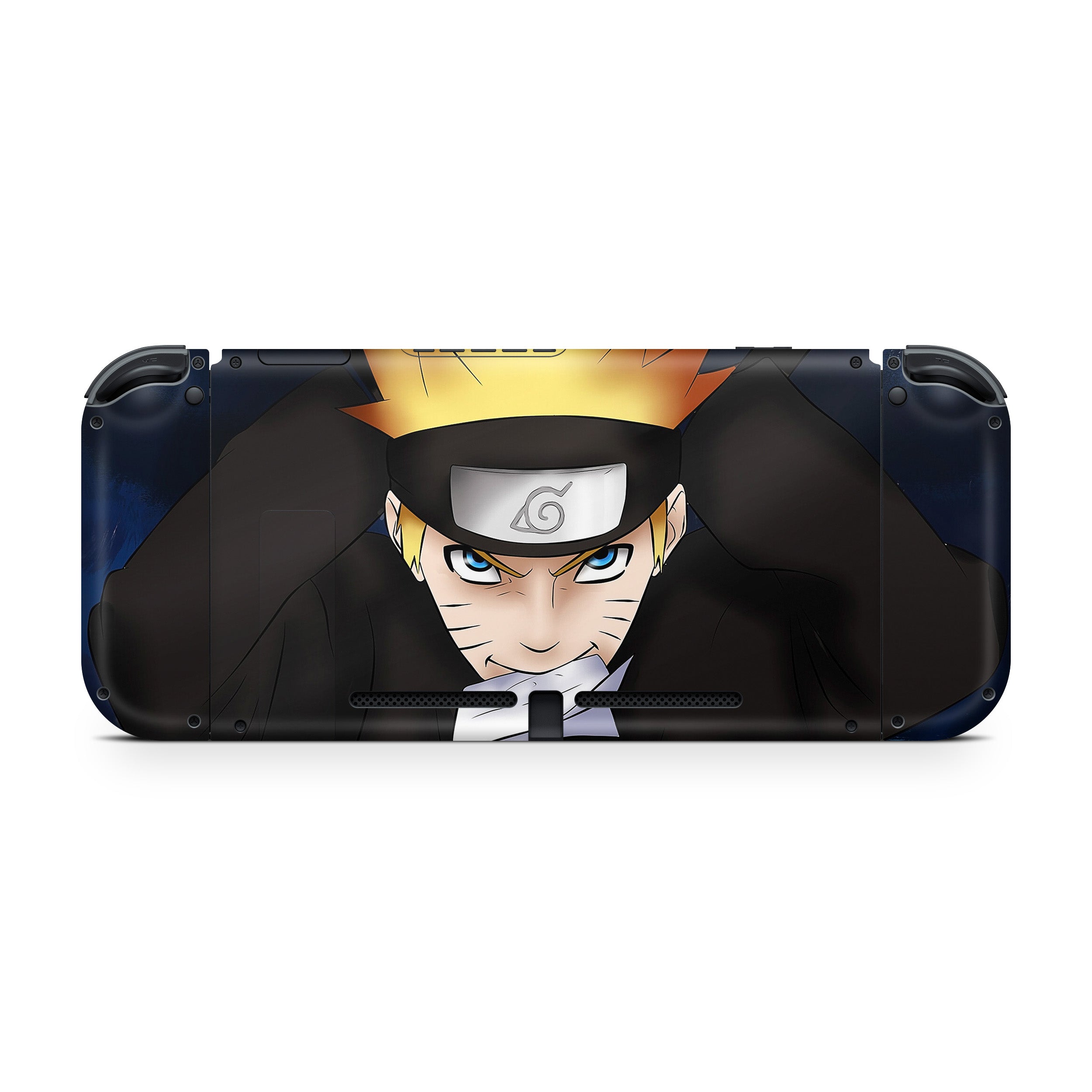 A video game skin featuring a Naruto Approach design for the Nintendo Switch.