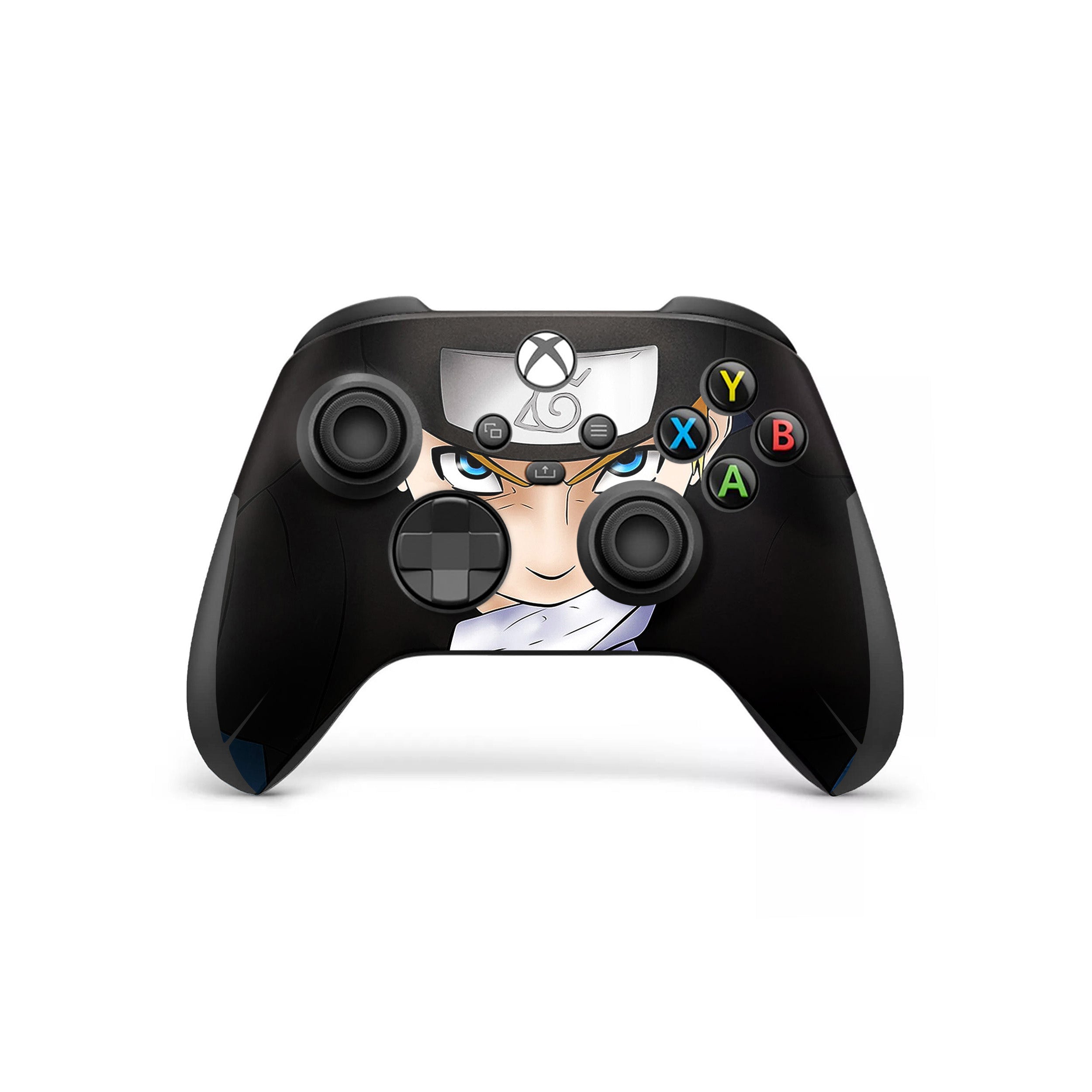 A video game skin featuring a Naruto Approach design for the Xbox Wireless Controller.
