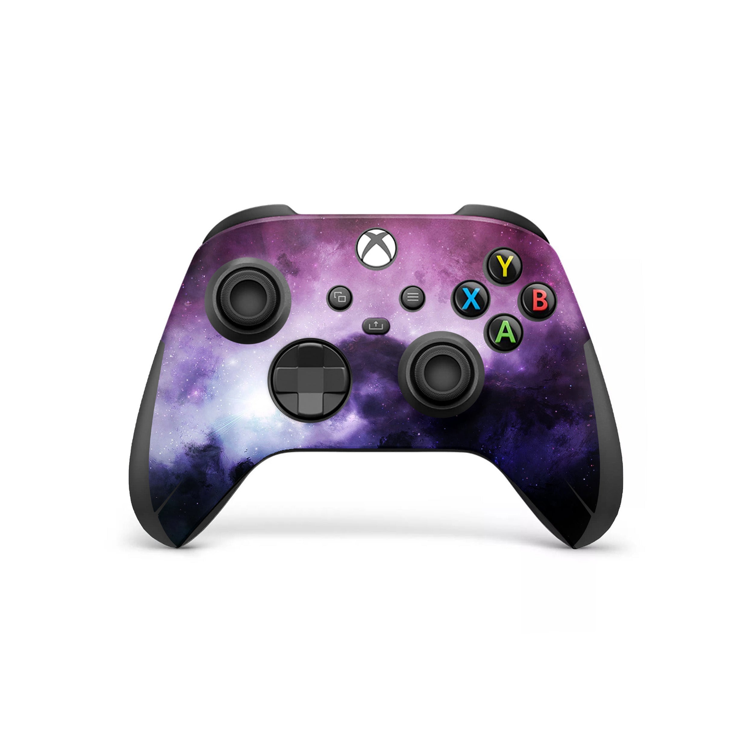 A video game skin featuring a Space design for the Xbox Wireless Controller.