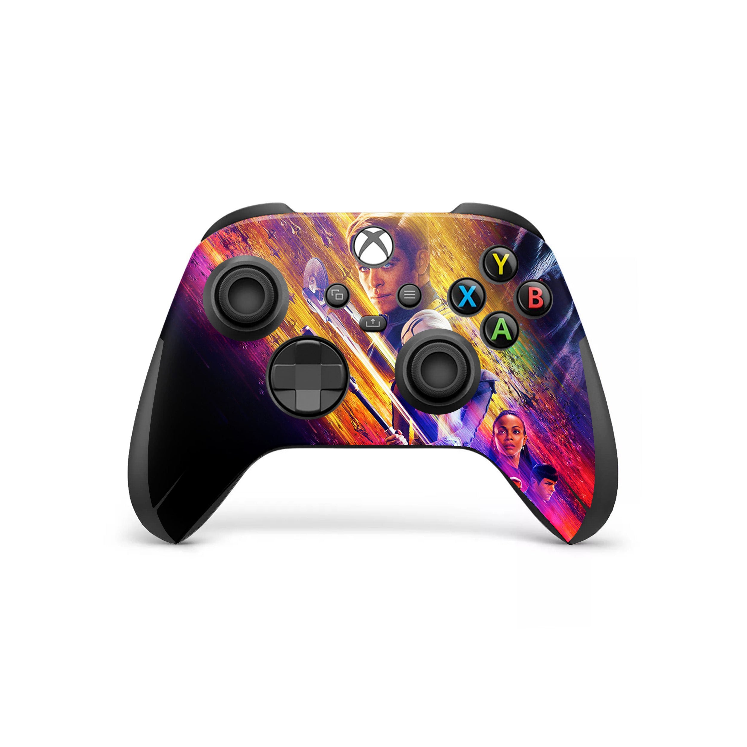 A video game skin featuring a Star Trek Beyond design for the Xbox Wireless Controller.