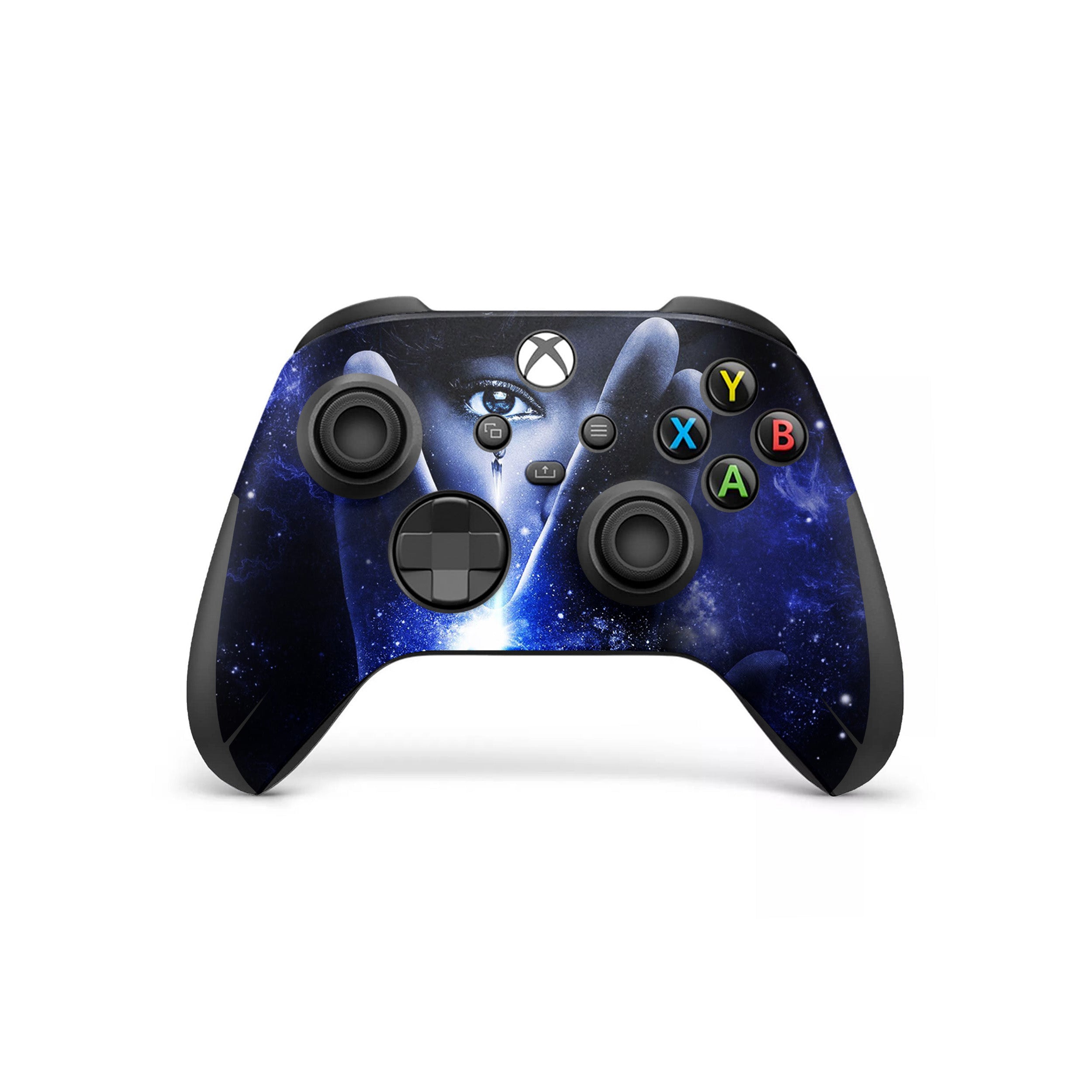 A video game skin featuring a Star Trek Discovery design for the Xbox Wireless Controller.