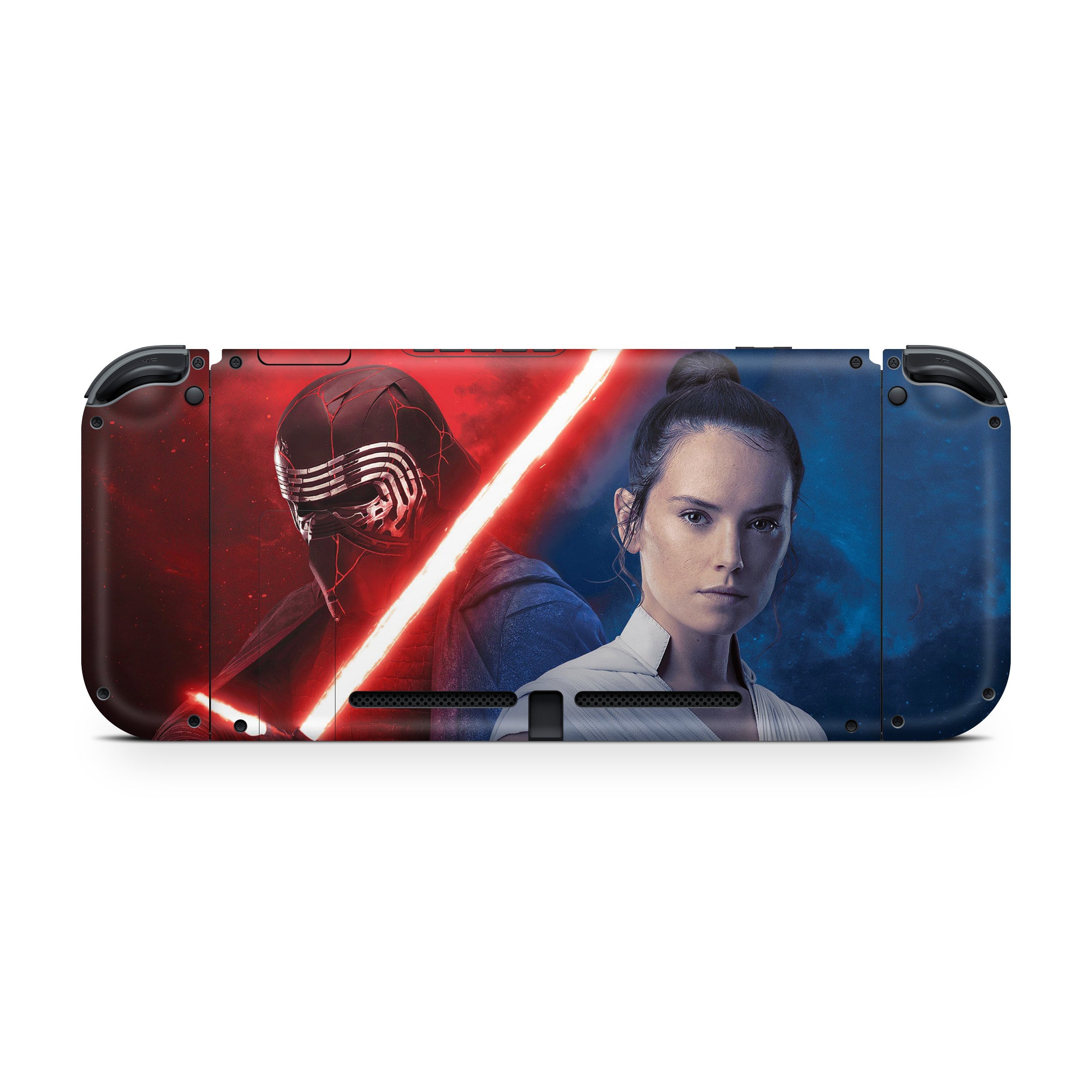 A video game skin featuring a Star Wars design for the Nintendo Switch.