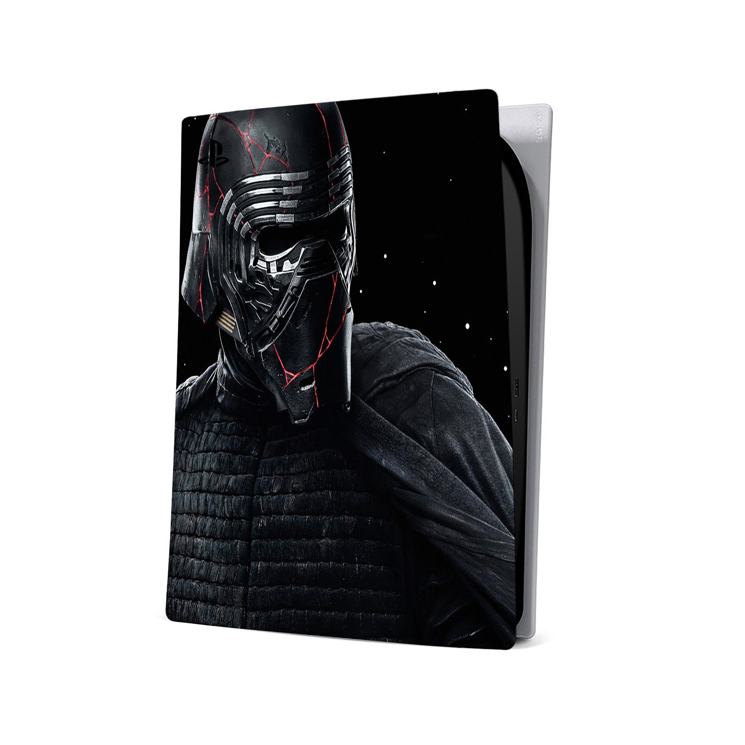 A video game skin featuring a Star Wars design for the PS5.