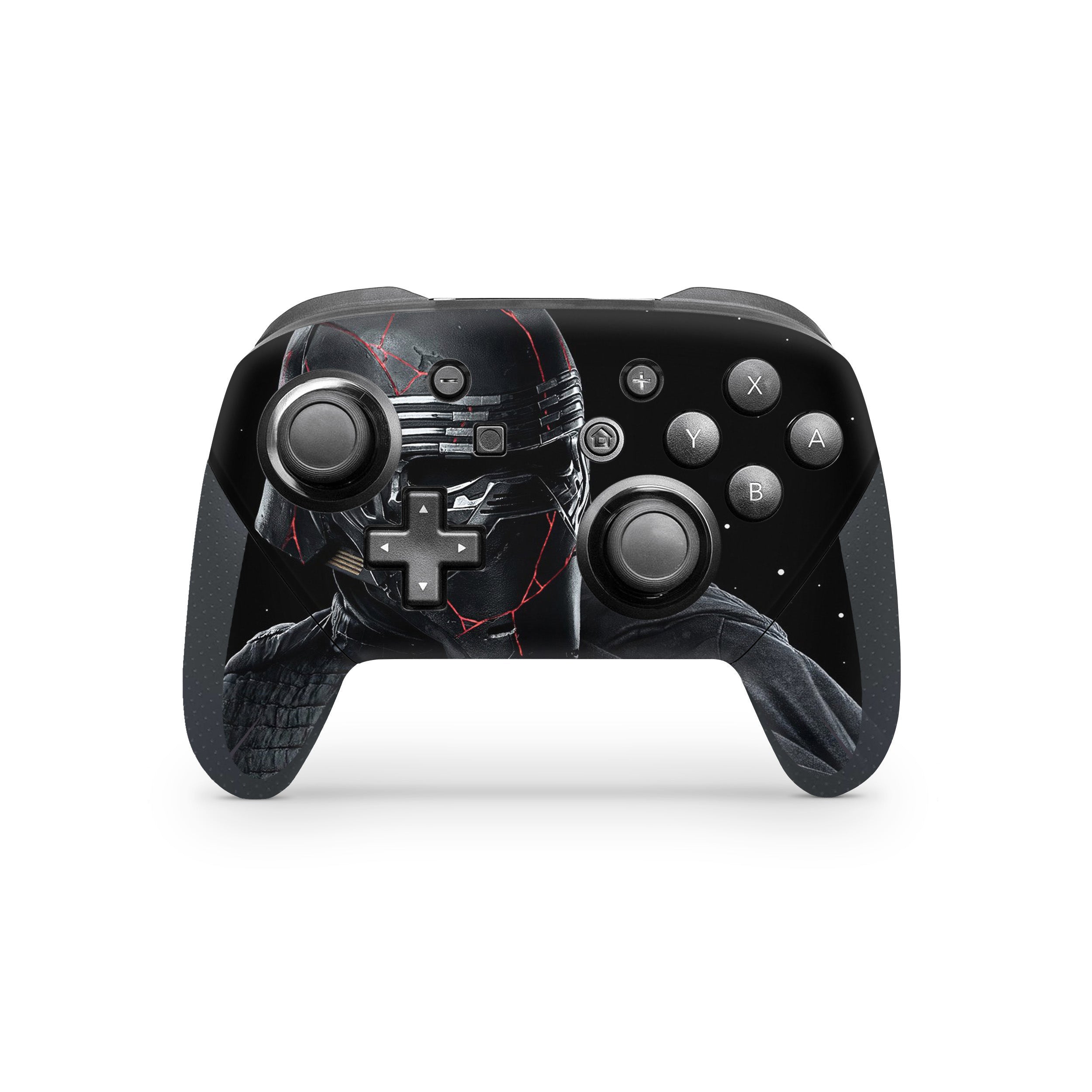 A video game skin featuring a Star Wars design for the Switch Pro Controller.