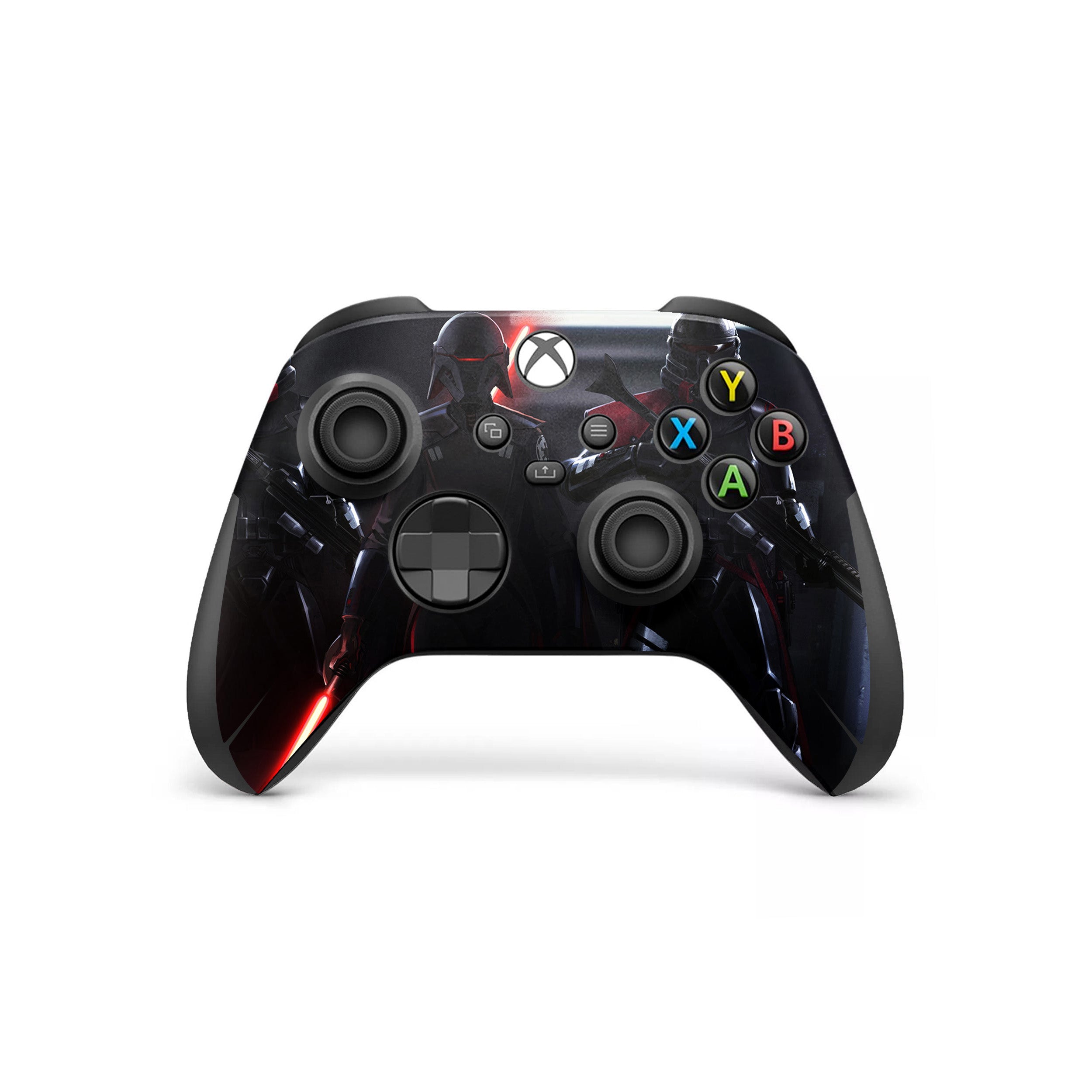 A video game skin featuring a Star Wars Jedi Fallen Order design for the Xbox Wireless Controller.