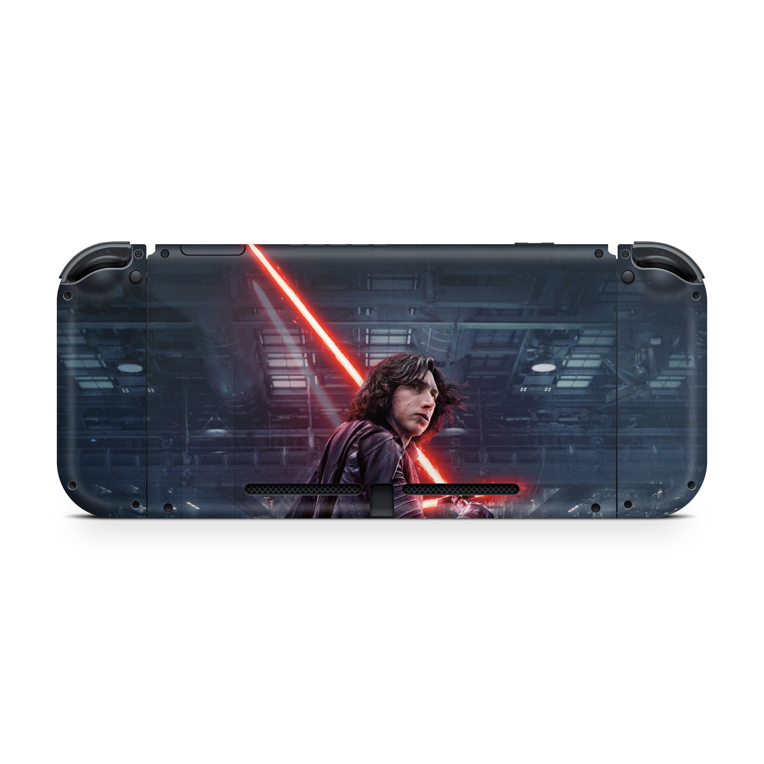 A video game skin featuring a Star Wars Kylo Ren design for the Nintendo Switch.