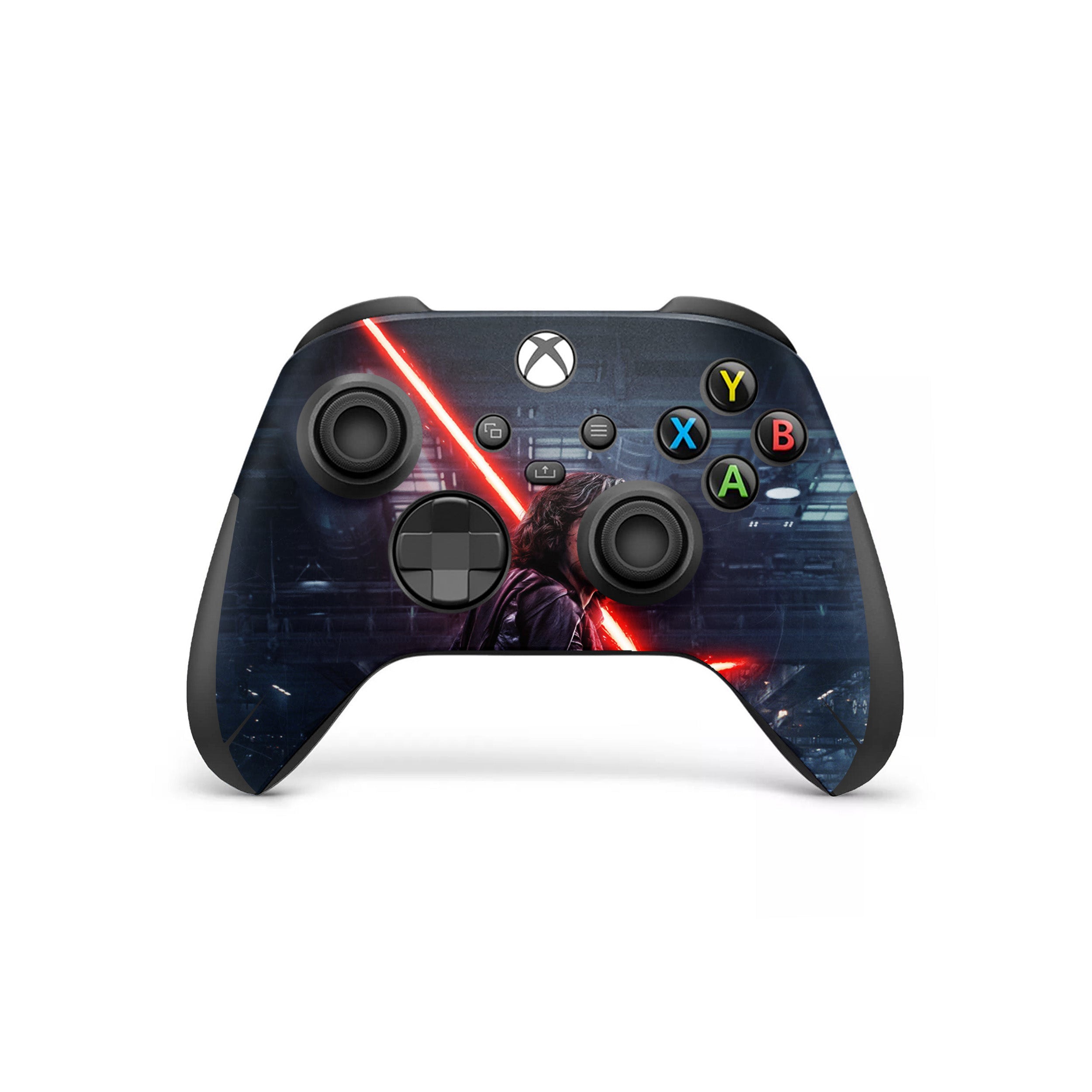 A video game skin featuring a Star Wars Kylo Ren design for the Xbox Wireless Controller.